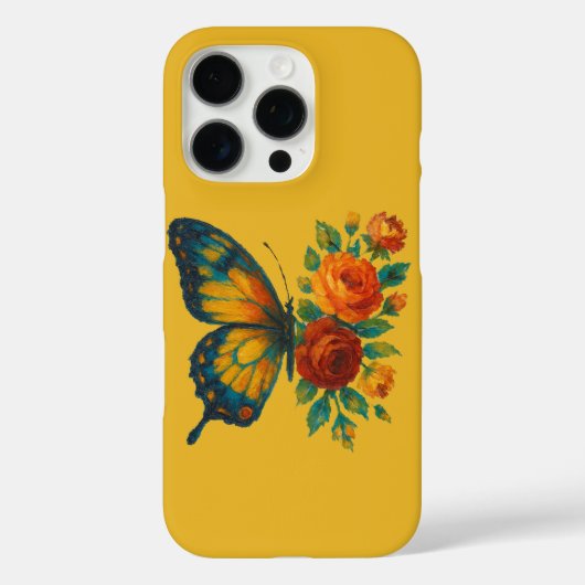Coques Case-Mate iPhone Floral papillon (Verso)
