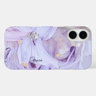 Coques iPhone 16 Floral personnalisé