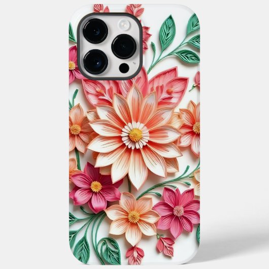Coques Case-Mate iPhone floral phone case (Verso)