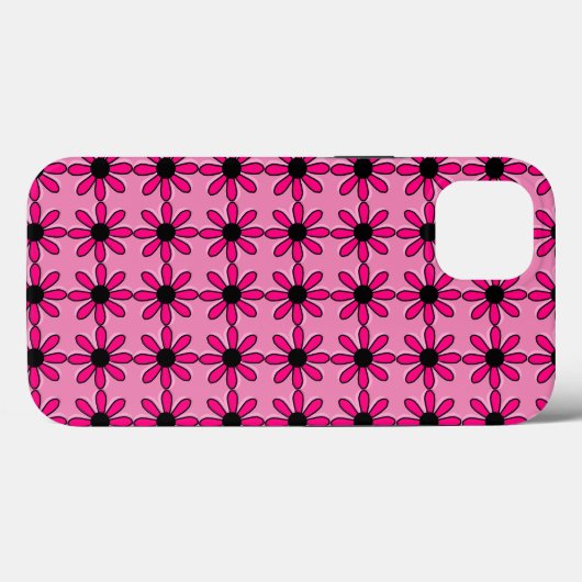 Coques Case-Mate iPhone Floral rose (Verso (horizontal))