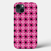 Coques Case-Mate iPhone Floral rose (Verso)