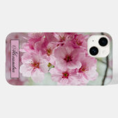 Coques Case-Mate iPhone Floral rose cerise fleurs Photographie (Verso (horizontal))