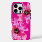 Coques Case-Mate iPhone Floral rose clair (Verso)