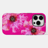 Coques Case-Mate iPhone Floral rose clair (Verso (horizontal))