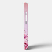 Coques Case-Mate iPhone Floral rose customisé (Verso / Gauche)