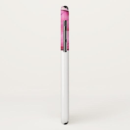 Coques Case-Mate iPhone Floral rose de la passion | (Dos/Gauche)