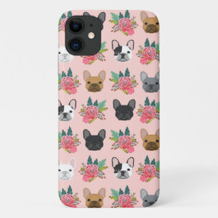 Case-Mate iPhone Case Floral rose des Bulldogs français