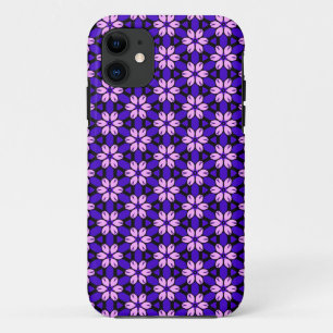Case-Mate iPhone Case Floral rose et pourpre