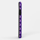 Coques Case-Mate iPhone Floral rose et pourpre (Dos/Droite)