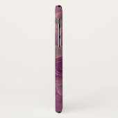 Coques Case-Mate iPhone Floral rose et violet (Dos/Gauche)