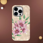 Coques Case-Mate iPhone Floral rose Fille moderne