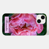 Coques Case-Mate iPhone Floral rose Peony Photographie (Verso (horizontal))