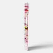 Coques Case-Mate iPhone Floral rose personnalisé (Verso / Droite)