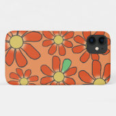 Coques Case-Mate iPhone Floral rouge (Dos (Horizontal))