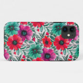 Coques Case-Mate iPhone Floral rustique mode rétro motif (Dos (Horizontal))
