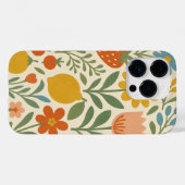 Coques Case-Mate iPhone Floral Scandinave (Verso (horizontal))