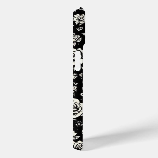 Coques Case-Mate iPhone Floral Skulls (Verso / Droite)