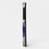 Coques Case-Mate iPhone Floral soustrait dans le pourpre (Dos/Gauche)