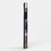 Coques Case-Mate iPhone Floral soustrait dans le pourpre (Dos/Droite)