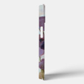 Coques Case-Mate iPhone Floral soustrait dans le pourpre (Verso / Droite)
