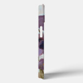 Coques Case-Mate iPhone Floral soustrait dans le pourpre (Verso / Droite)