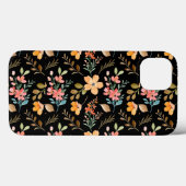 Coques Case-Mate iPhone Floral Surface Motif - Mode Aquarelle Ressort (Verso (horizontal))