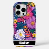 Coques Case-Mate iPhone Floral vibrant (Verso)