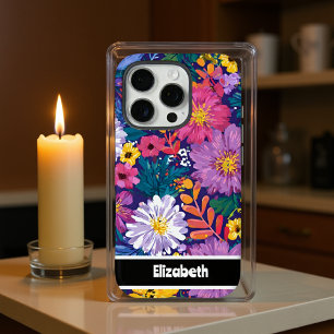 Coques iPhone 16 Pro Floral vibrant