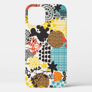 Case-Mate iPhone Case Floral vintage : Arrière - plan d'herbe sans joint