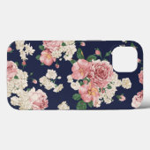 Coques Case-Mate iPhone Floral Vintage classique (Verso (horizontal))