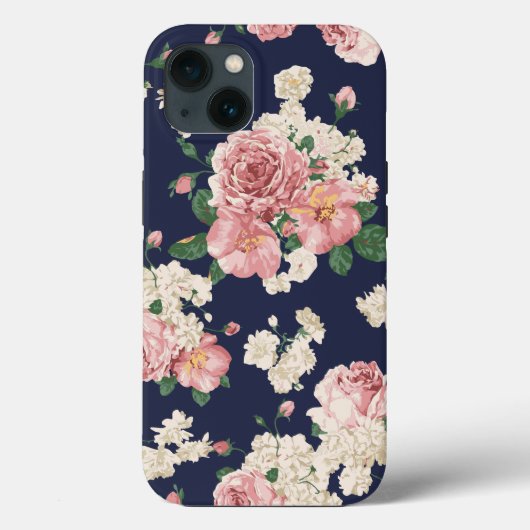 Coques Case-Mate iPhone Floral Vintage classique (Verso)