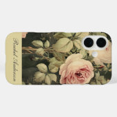 Coques Case-Mate iPhone Floral Vintage rustique (Verso (horizontal))