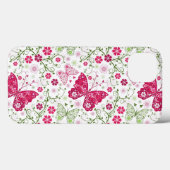 Coques Case-Mate iPhone Floral White Pattern (Verso (horizontal))