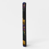 Coques Case-Mate iPhone Florales Moody foncé Fleurs antiques (Dos/Gauche)