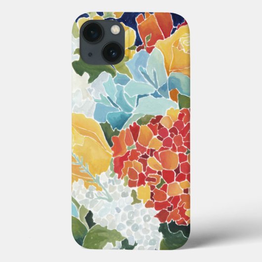Coques Case-Mate iPhone Florals II de minuit (Verso)