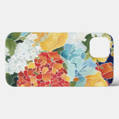 Coques Case-Mate iPhone Florals II de minuit (Verso (horizontal))
