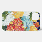 Coques Case-Mate iPhone Florals II de minuit (Verso (horizontal))