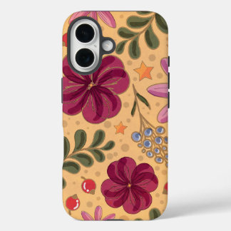 COQUES iPhone 16  FLORAUX