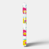 Coques Case-Mate iPhone Flore brillante sur blanc (Verso / Gauche)