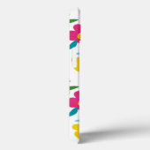 Coques Case-Mate iPhone Flore brillante sur blanc (Verso / Droite)