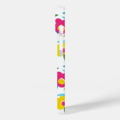 Coques Case-Mate iPhone Flore brillante sur blanc (Verso / Gauche)