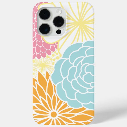 Coques Case-Mate iPhone Flore colorée (Verso)