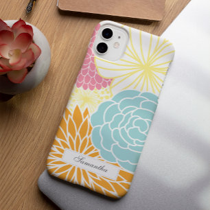 Coque iPhone 15 Pro Max Flore colorée