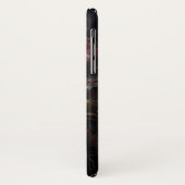 Coques Case-Mate iPhone Flore crâne Rose (Dos/Gauche)