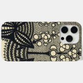 Coques Case-Mate iPhone Flore de dentelle Art nouveau (Verso (horizontal))