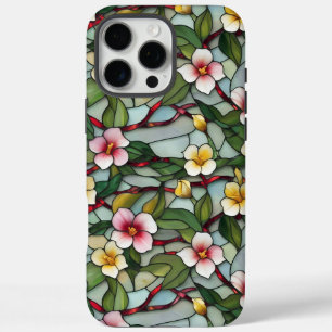 Coques iPhone 16 Pro Max Flore De Printemps En Rose Et Jaune