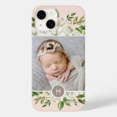 Coques Case-Mate iPhone Flore dorée | Photo monographique (Verso)