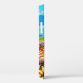 Coques Case-Mate iPhone FLORE EN TOSCANE/ Champs, Pépites et tournesols C (Verso / Droite)