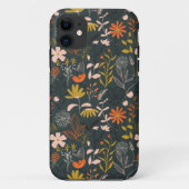 Coques Case-Mate iPhone Flore foncé (Dos)