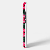 Coques Case-Mate iPhone Flore géométrique rose et vert (Verso / Gauche)
